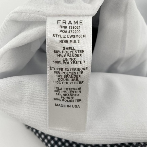 Frame Denim Knot One Piece Asymmetrical Swimsuit - Picture 9 of 10